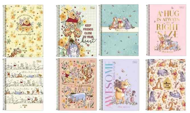 CADERNO C.D. 10X1 POOH